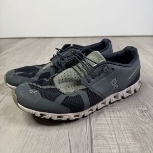 On Cloud Running Shoes Green Blue Men’s US 9.5 Gym Walking Athletic Workout E